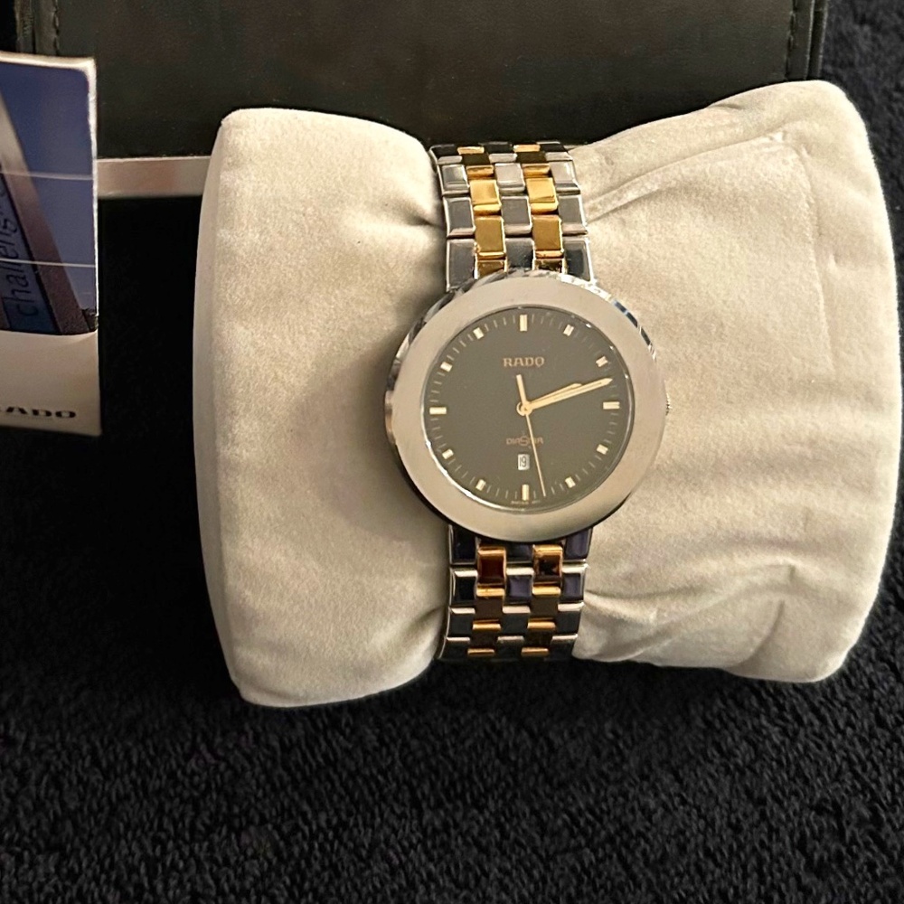 RADO SWISS TITANIUM TWO-TONE MEN'S WATCH